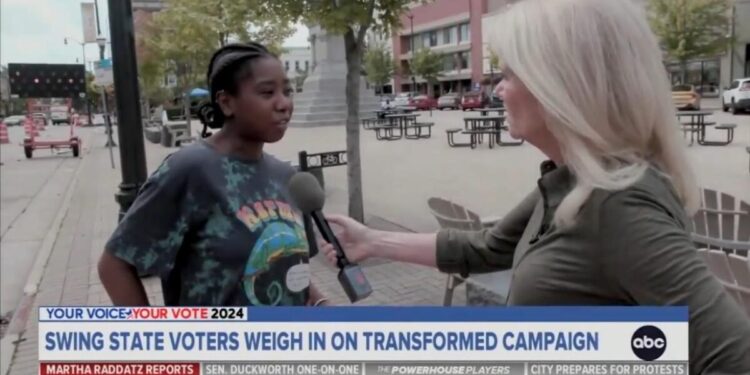 Black Wisconsin Voter Trashes Kamala Harris as a Liar, Says She Likes Trump’s ‘No Tax on Tips’ Plan