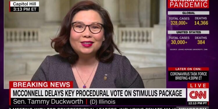Democrat Senator Tammy Duckworth Attacks Trump in Statement on Assassination Attempt