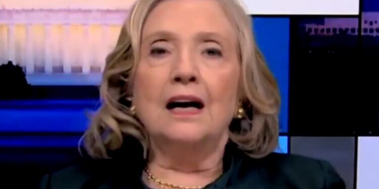 Hillary Clinton Says Americans Should Be Criminally Charged and Jailed for Spreading “Misinformation”